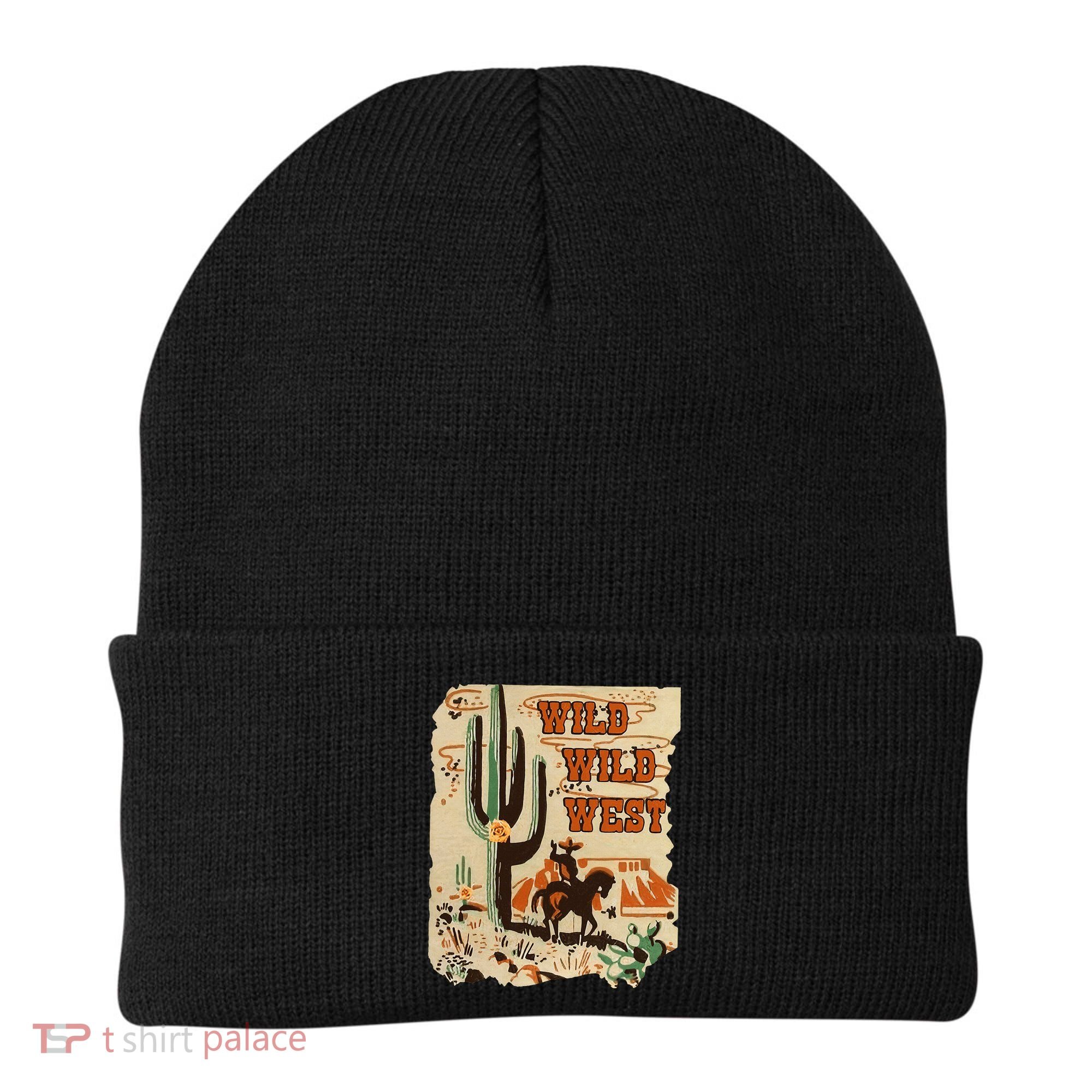 Wild Wild West Western Life Southwest Desert Vibes Cactus Beanie