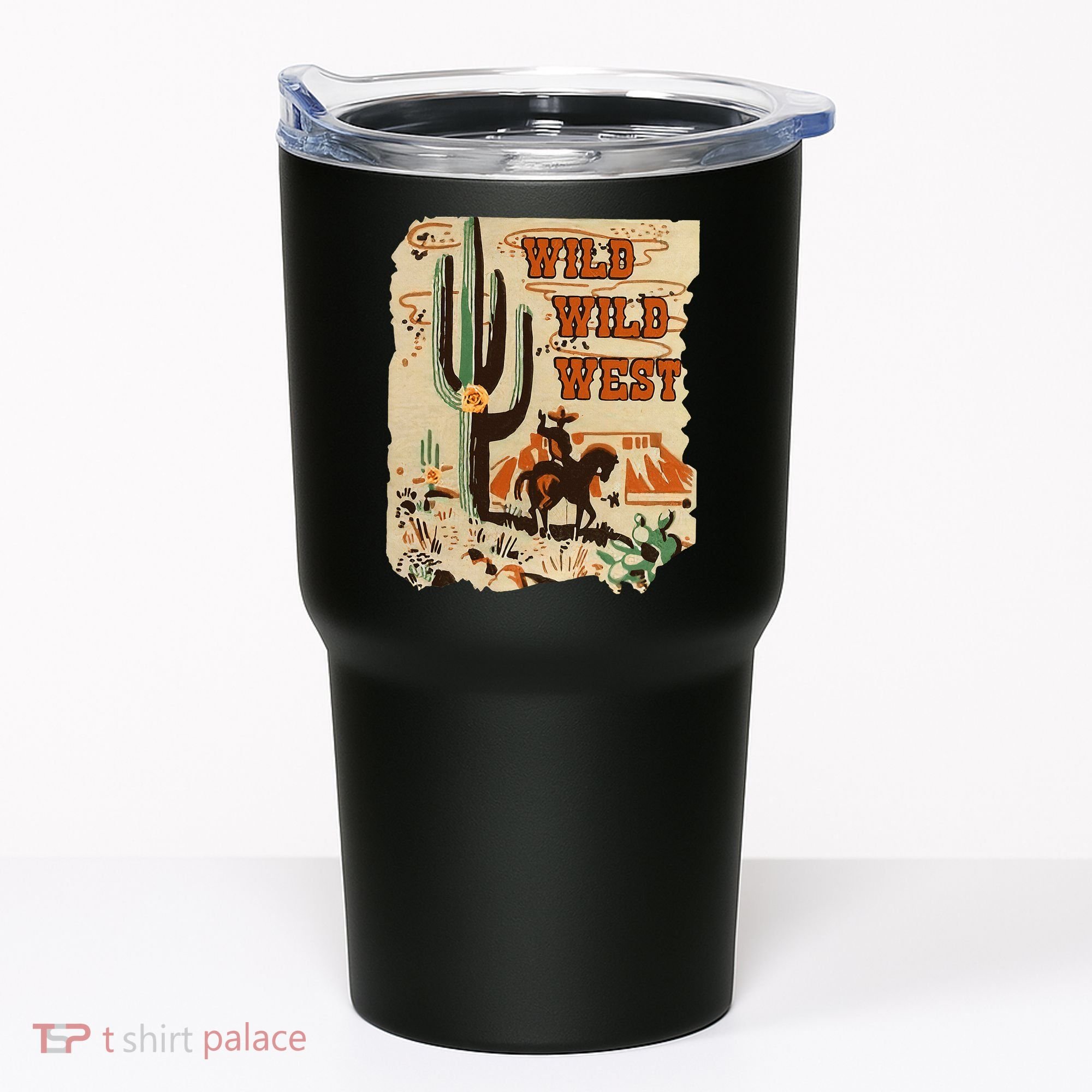 Wild Wild West Western Life Southwest Desert Vibes Cactus Tumbler