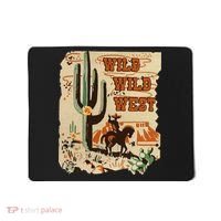 Wild Wild West Western Life Southwest Desert Vibes Cactus Mousepad thumb 0