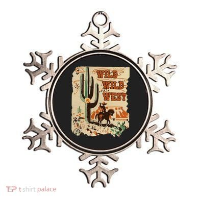 Wild Wild West Western Life Southwest Desert Vibes Cactus Ornament