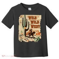 Wild Wild West Western Life Southwest Desert Vibes Cactus Toddler T-Shirt thumb 0
