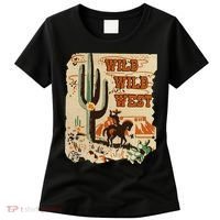 Wild Wild West Western Life Southwest Desert Vibes Cactus Women's T-Shirt thumb 0