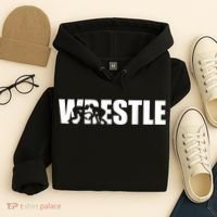 Wrestle Wrestling Hoodie thumb 4