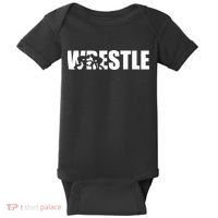Wrestle Wrestling Baby Bodysuit thumb 0