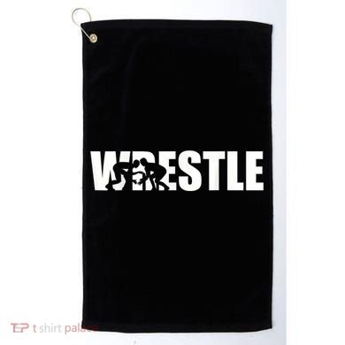 Wrestle Wrestling Golf Towel