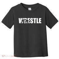 Wrestle Wrestling Toddler T-Shirt thumb 0
