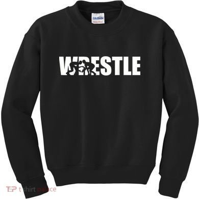Wrestle Wrestling Kids Sweatshirt