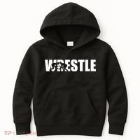 Wrestle Wrestling Kids Hoodie thumb 0