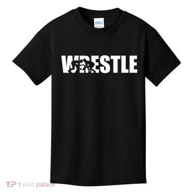 Wrestle Wrestling Kids T-Shirt