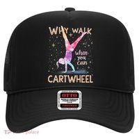 Why Walk When You Can Cartwheel Gymnast Girl Gymnastics  Hat thumb 0