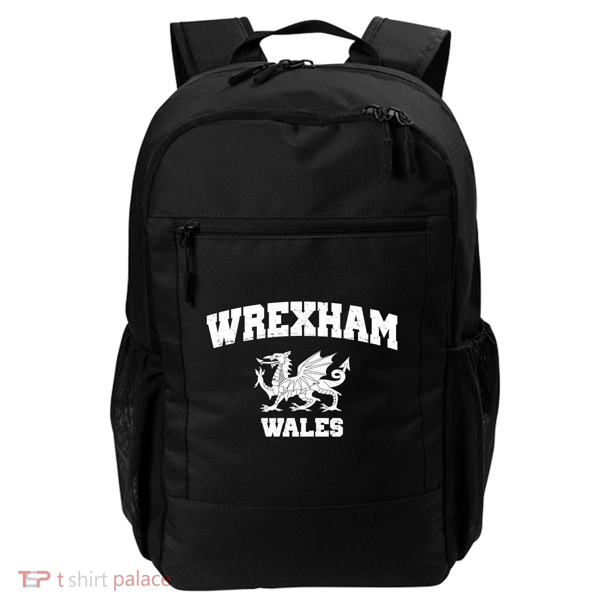 Wrexham Wales Welsh Flag Cymru Backpack