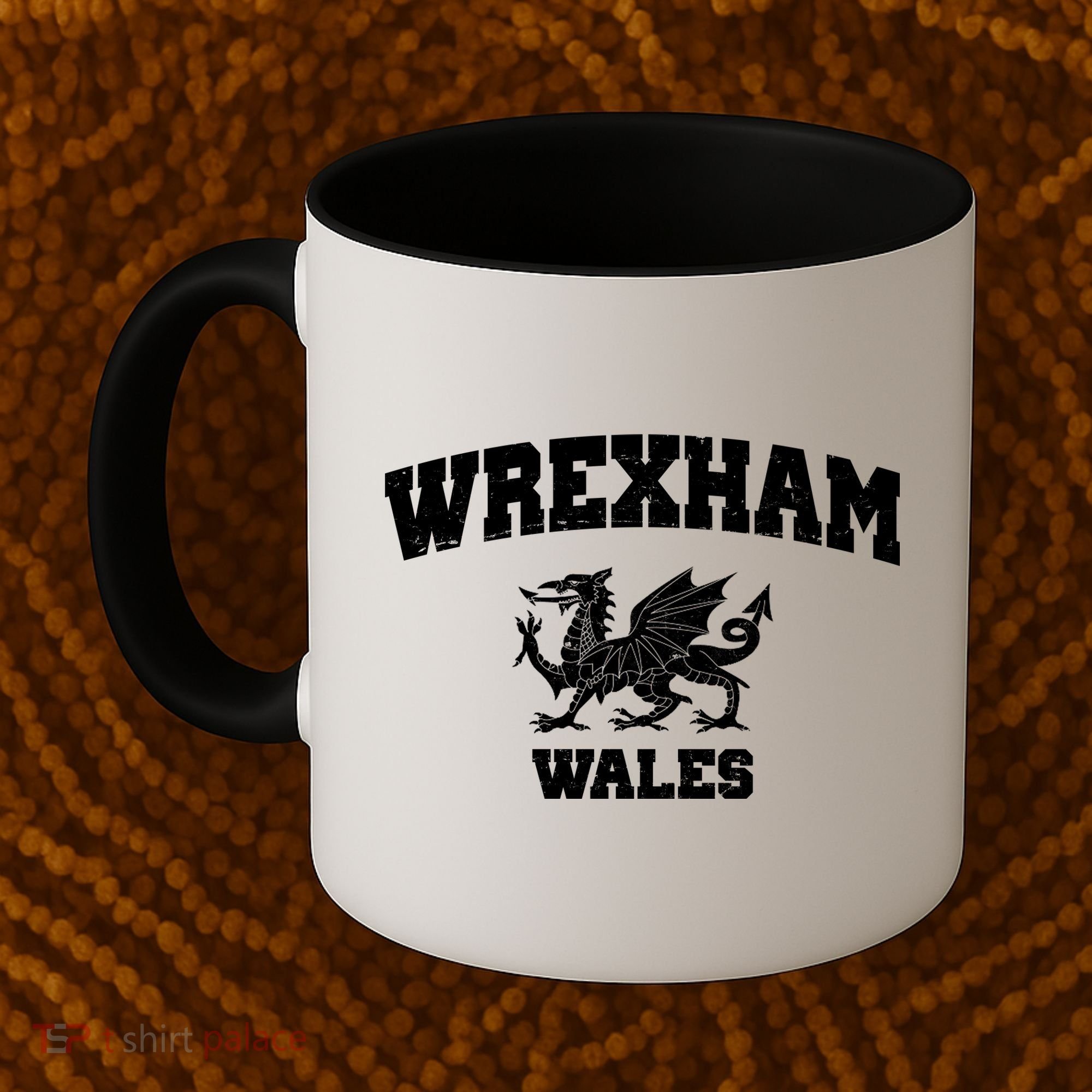 Wrexham Wales Welsh Flag Cymru Coffee Mug