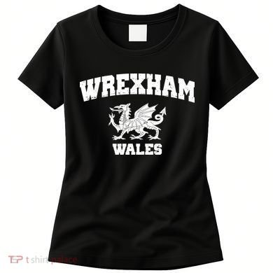 Wrexham Wales Welsh Flag Cymru Women's T-Shirt