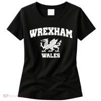 Wrexham Wales Welsh Flag Cymru Women's T-Shirt thumb 0