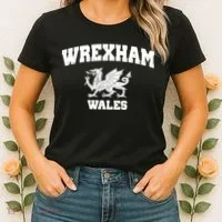 Wrexham Wales Welsh Flag Cymru Women's T-Shirt thumb 2