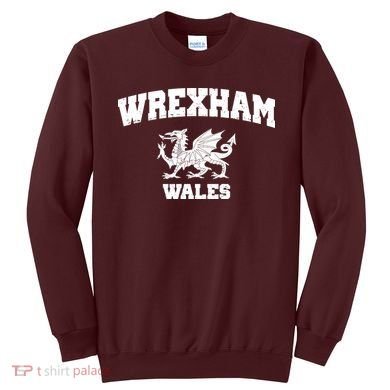 Wrexham Wales Welsh Flag Cymru Sweatshirt