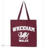 Wrexham Wales Welsh Flag Cymru Tote Bag thumb 0