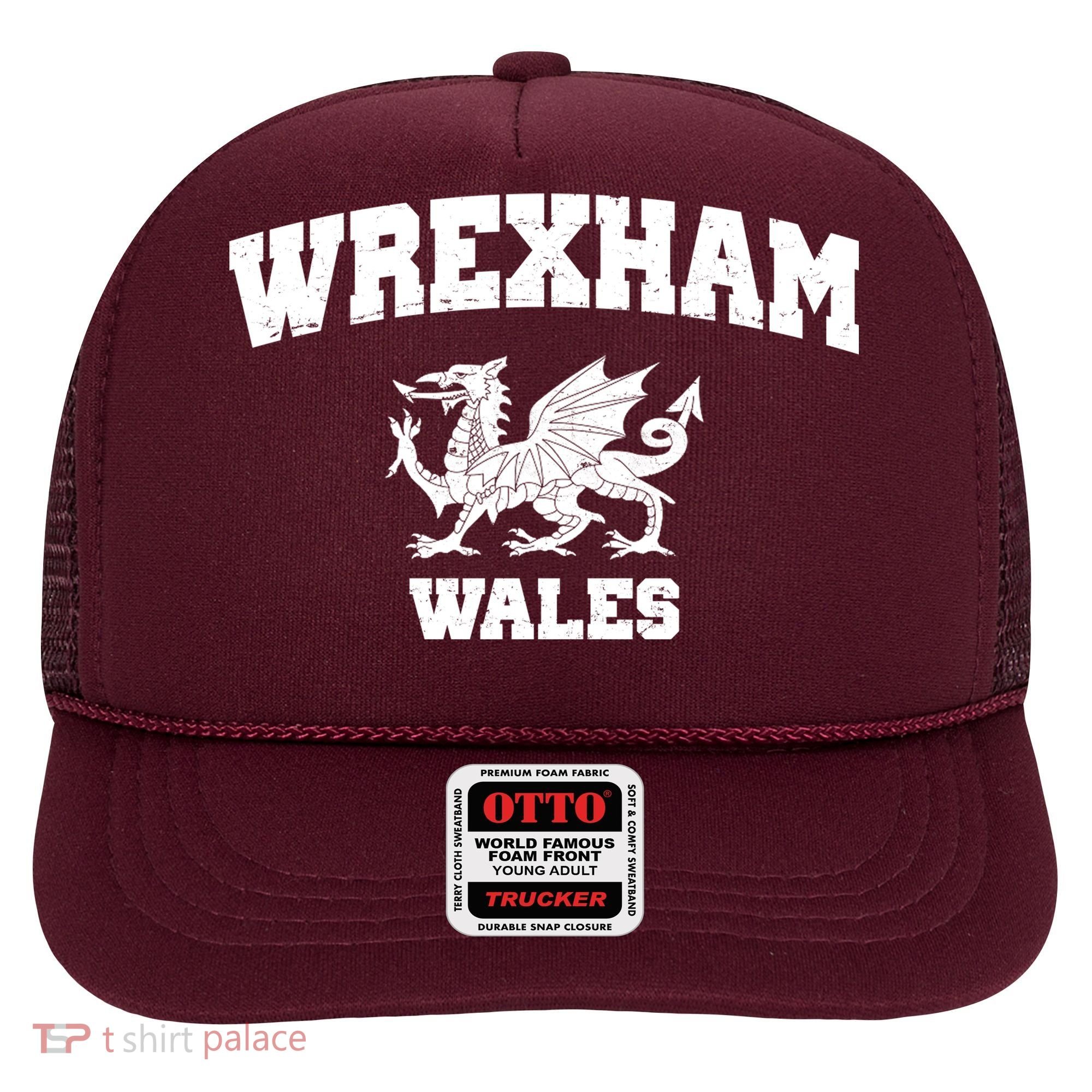 Wrexham Wales Welsh Flag Cymru Hat