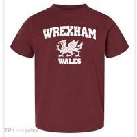 Wrexham Wales Welsh Flag Cymru Toddler T-Shirt thumb 0
