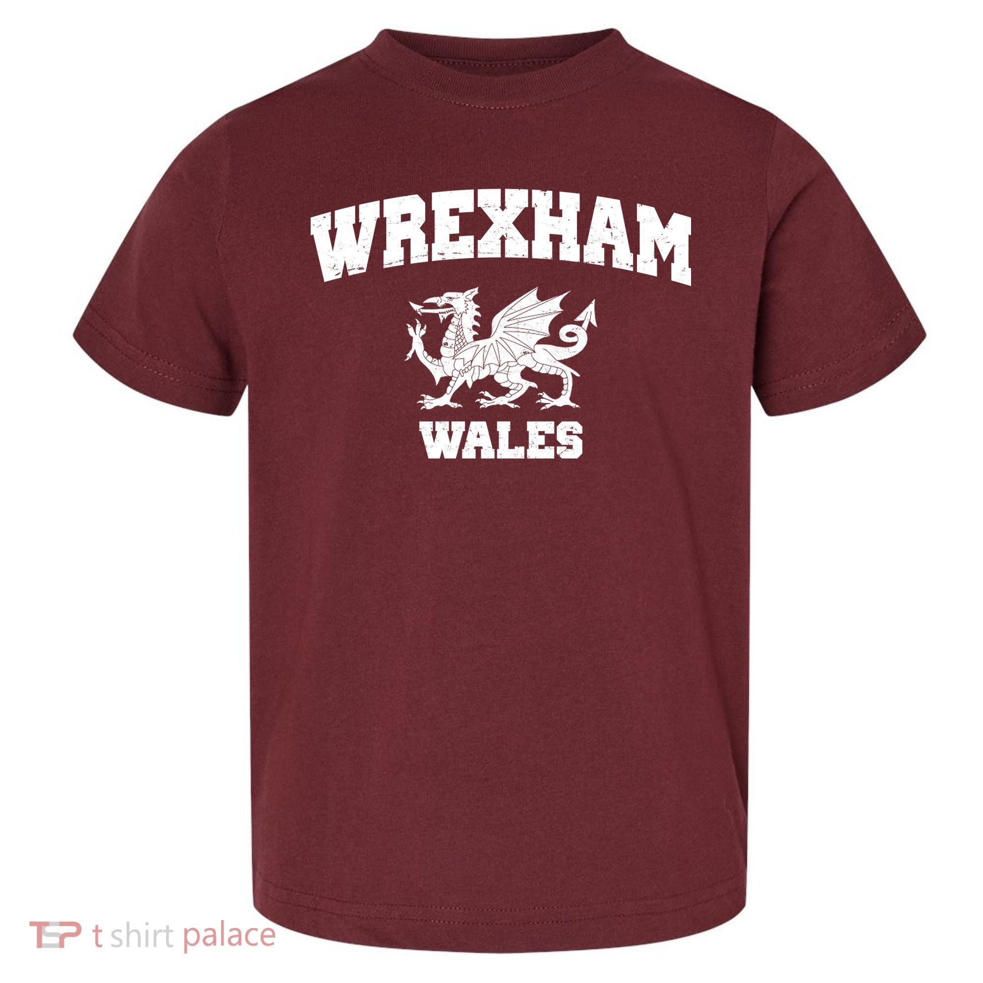 Wrexham Wales Welsh Flag Cymru Toddler T-Shirt