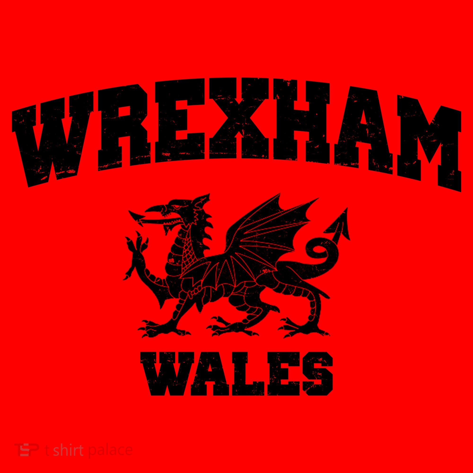 Wrexham Wales Welsh Flag Cymru Santa Hat