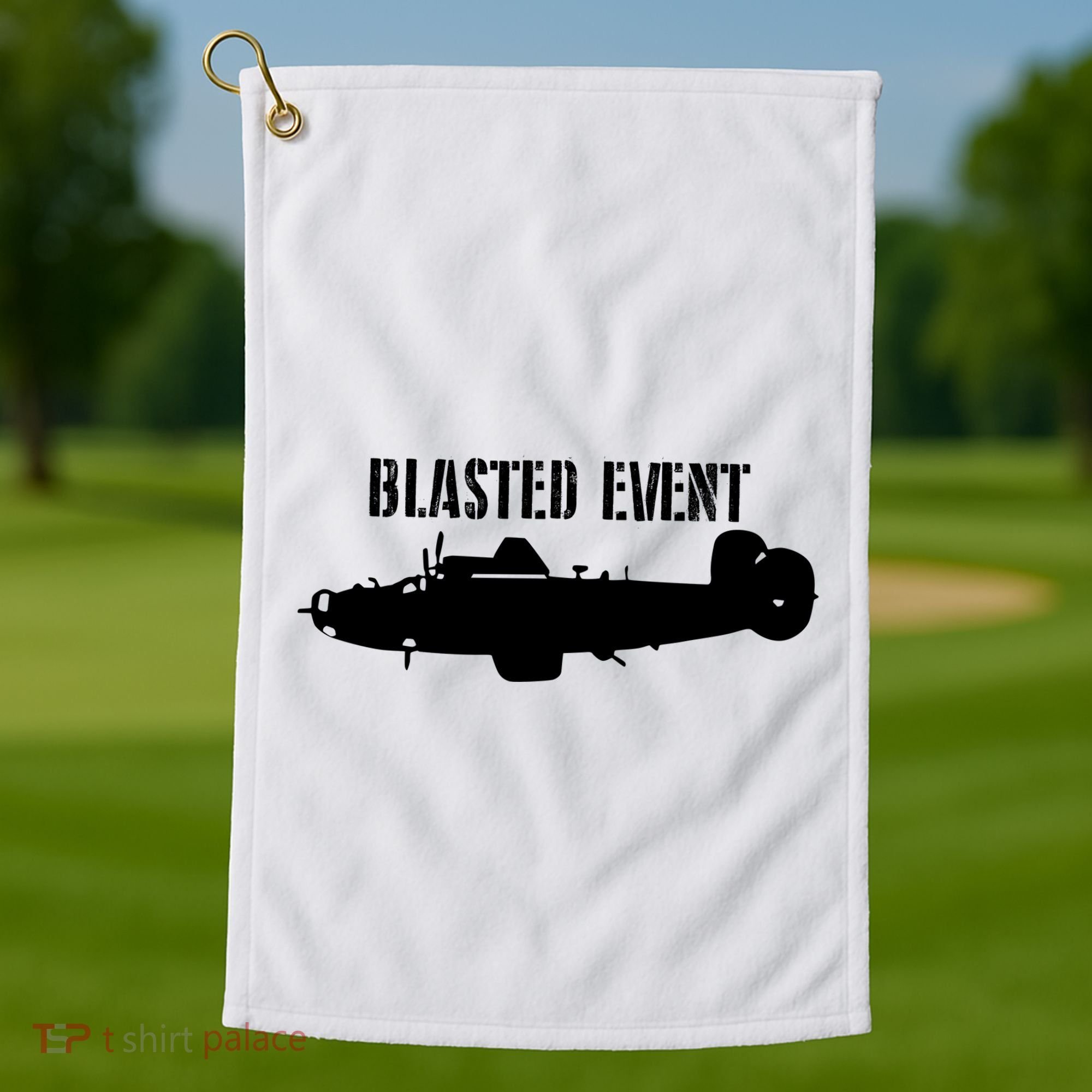 World War Wisdom Blasted Event Golf Towel