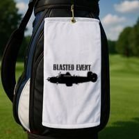 World War Wisdom Blasted Event Golf Towel thumb 2