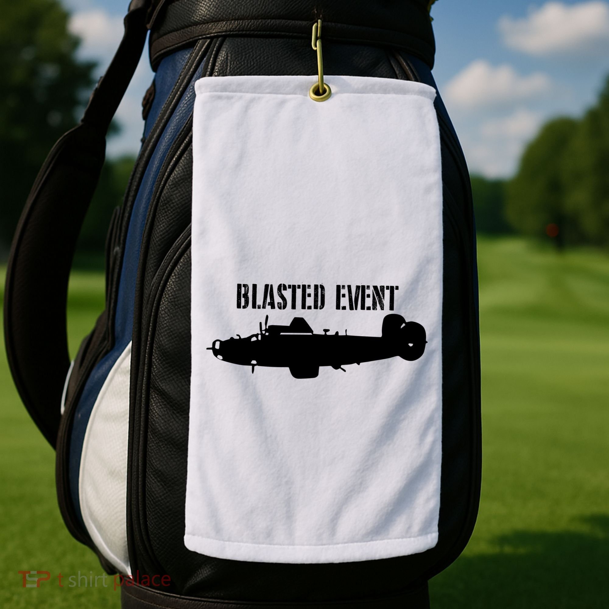 World War Wisdom Blasted Event Golf Towel