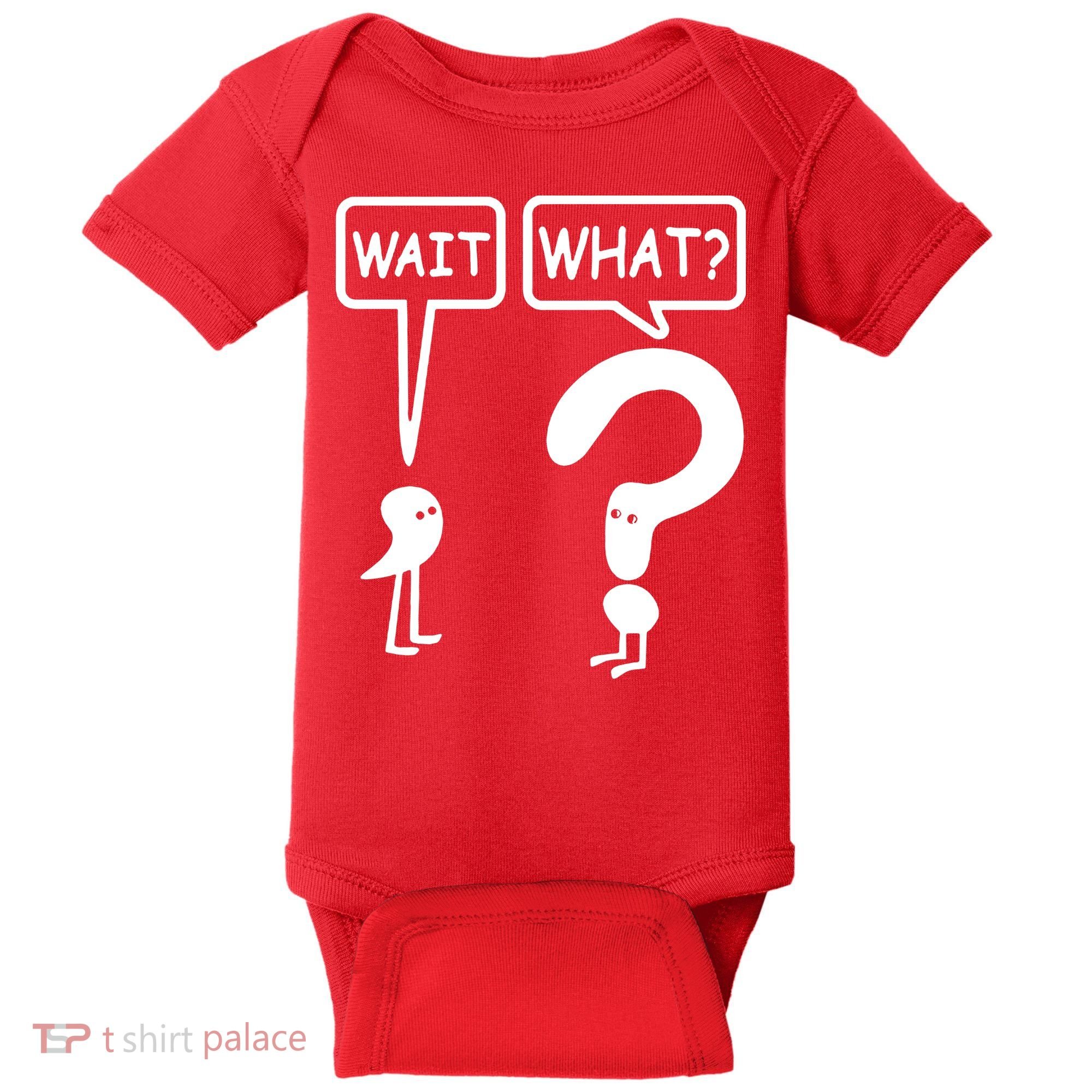 Wait What Baby Bodysuit