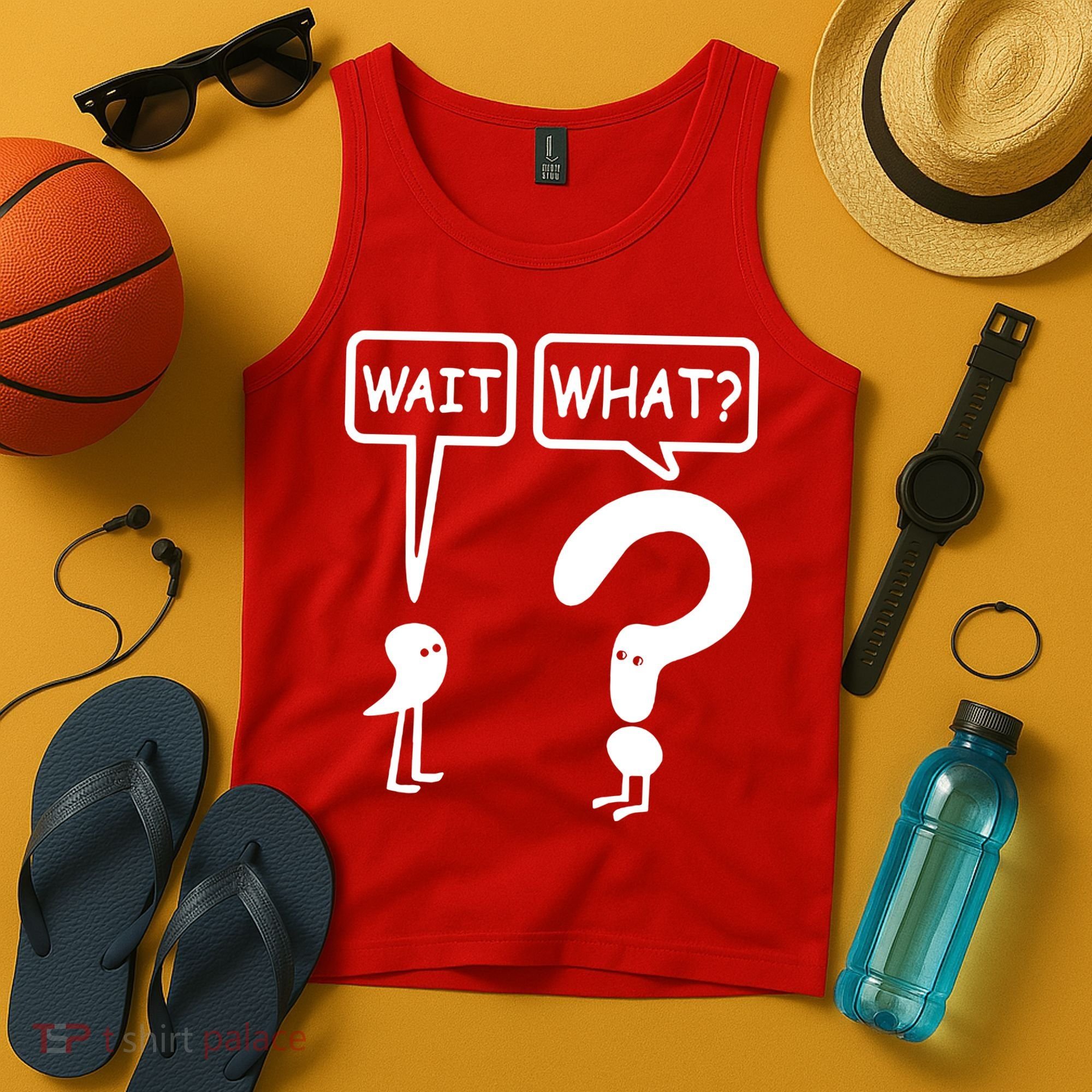 Wait What Tank Top