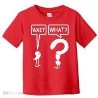 Wait What Toddler T-Shirt thumb 0
