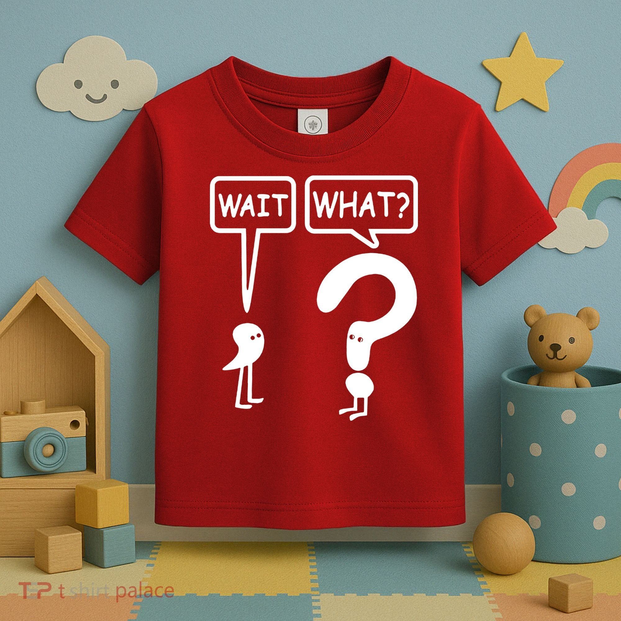 Wait What Toddler T-Shirt