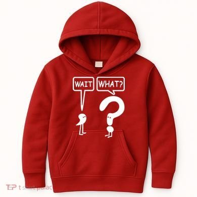 Wait What Kids Hoodie