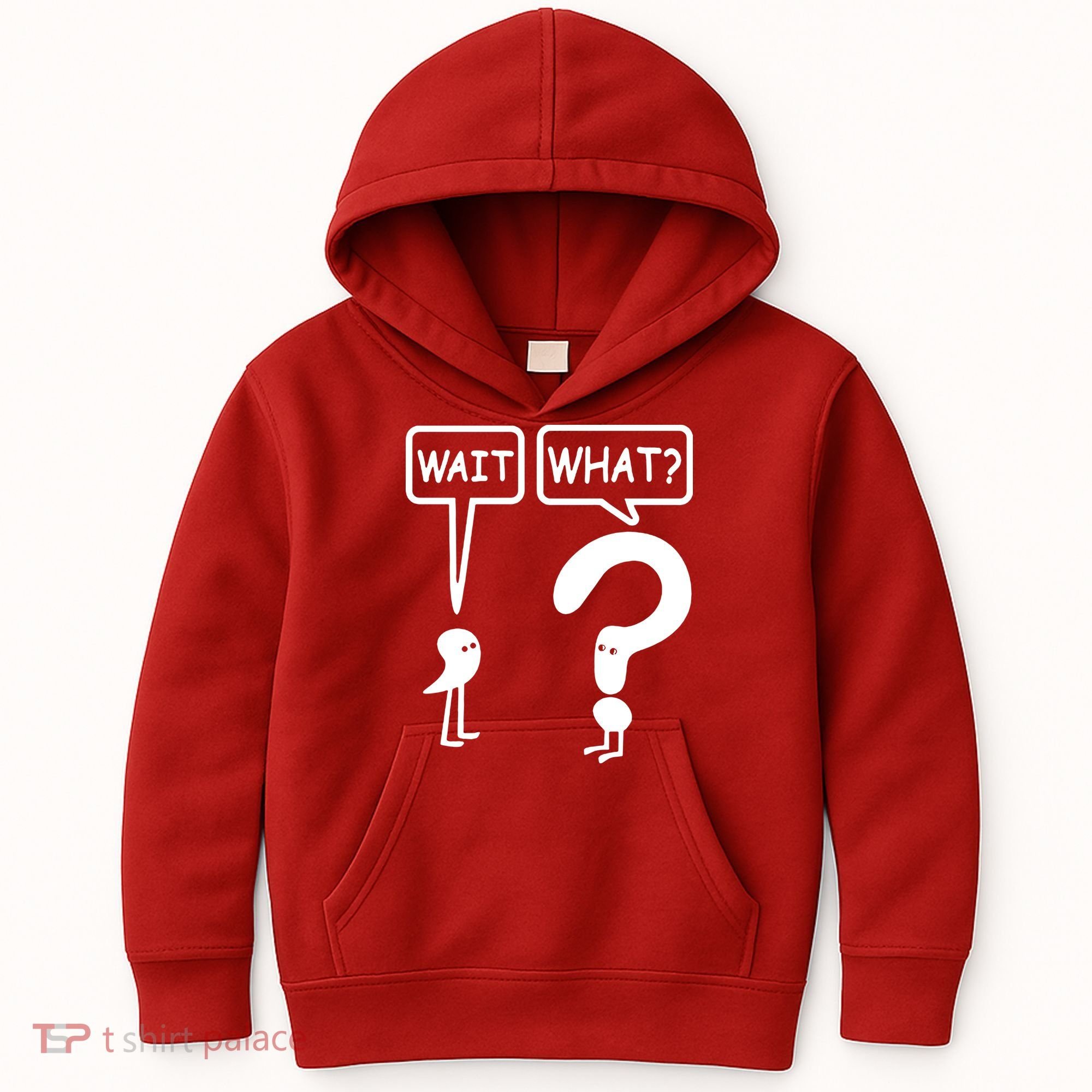 Wait What Kids Hoodie