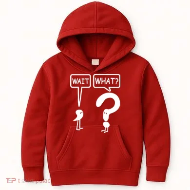 Wait What Kids Hoodie