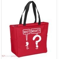 Wait What Tote Bag thumb 2