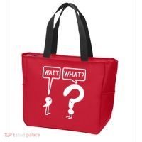Wait What Tote Bag thumb 3