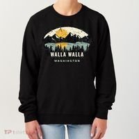 Walla Walla Washington W.A Vacation Souvenir Women's Sweatshirt thumb 0
