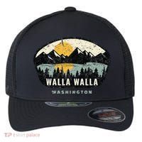 Walla Walla Washington W.A Vacation Souvenir Flexfit Unipanel Trucker Cap thumb 0