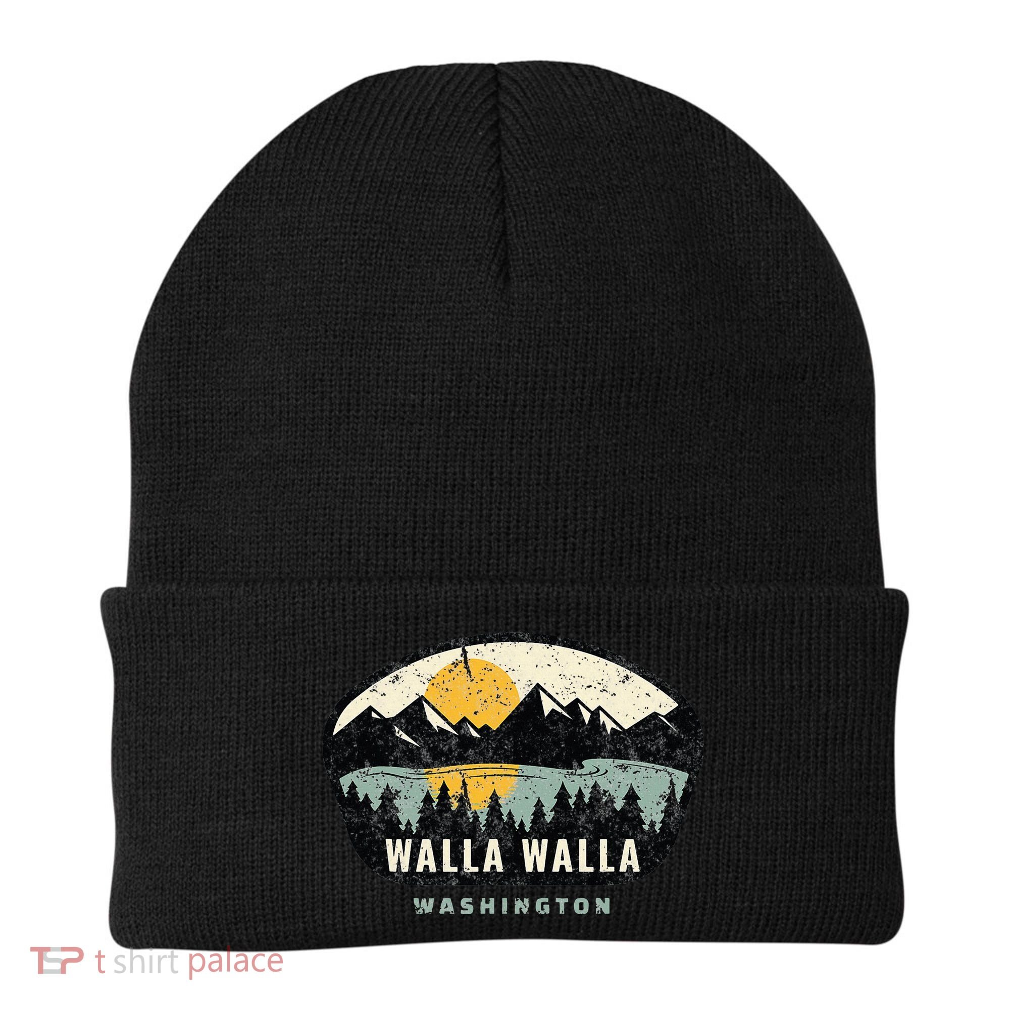 Walla Walla Washington W.A Vacation Souvenir Beanie