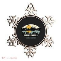 Walla Walla Washington W.A Vacation Souvenir Ornament thumb 0