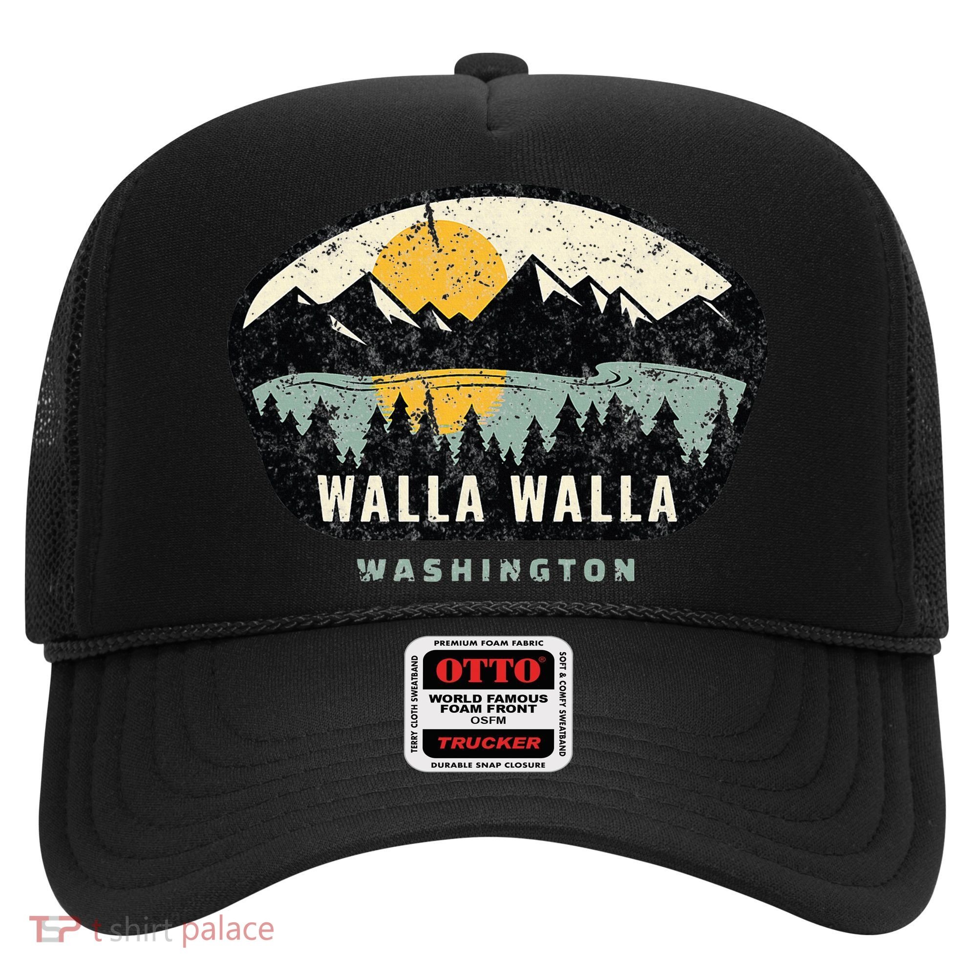 Walla Walla Washington W.A Vacation Souvenir Hat