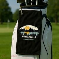 Walla Walla Washington W.A Vacation Souvenir Golf Towel thumb 2