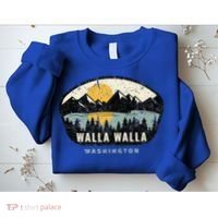 Walla Walla Washington W.A Vacation Souvenir Sweatshirt thumb 2