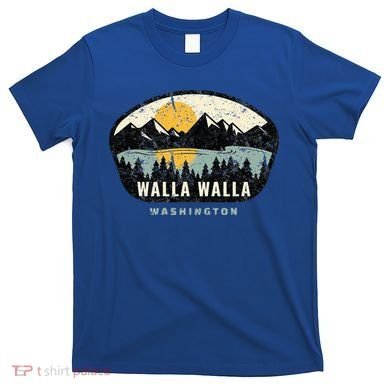 Walla Walla Washington W.A Vacation Souvenir T-Shirt