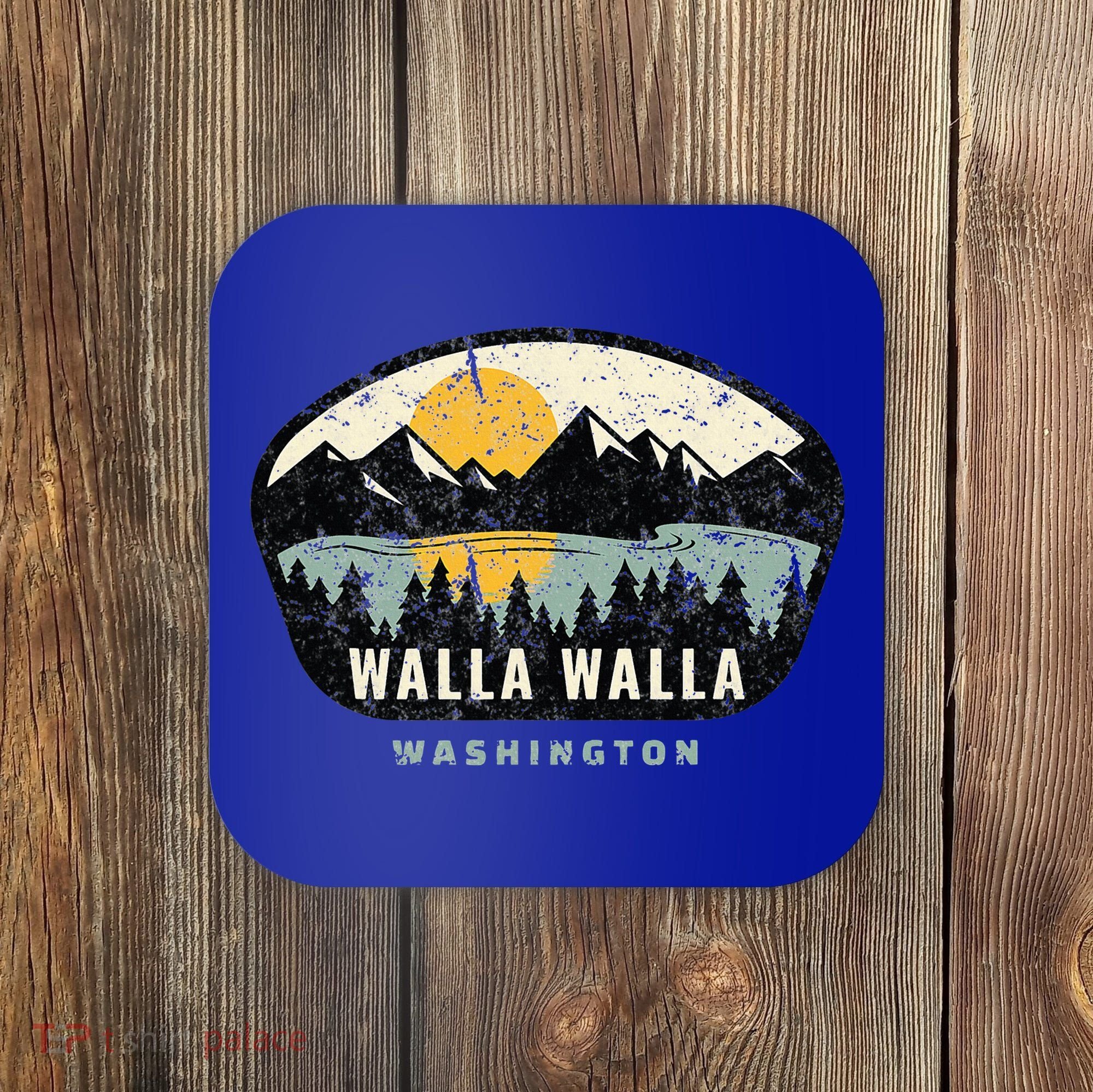 Walla Walla Washington W.A Vacation Souvenir Coaster