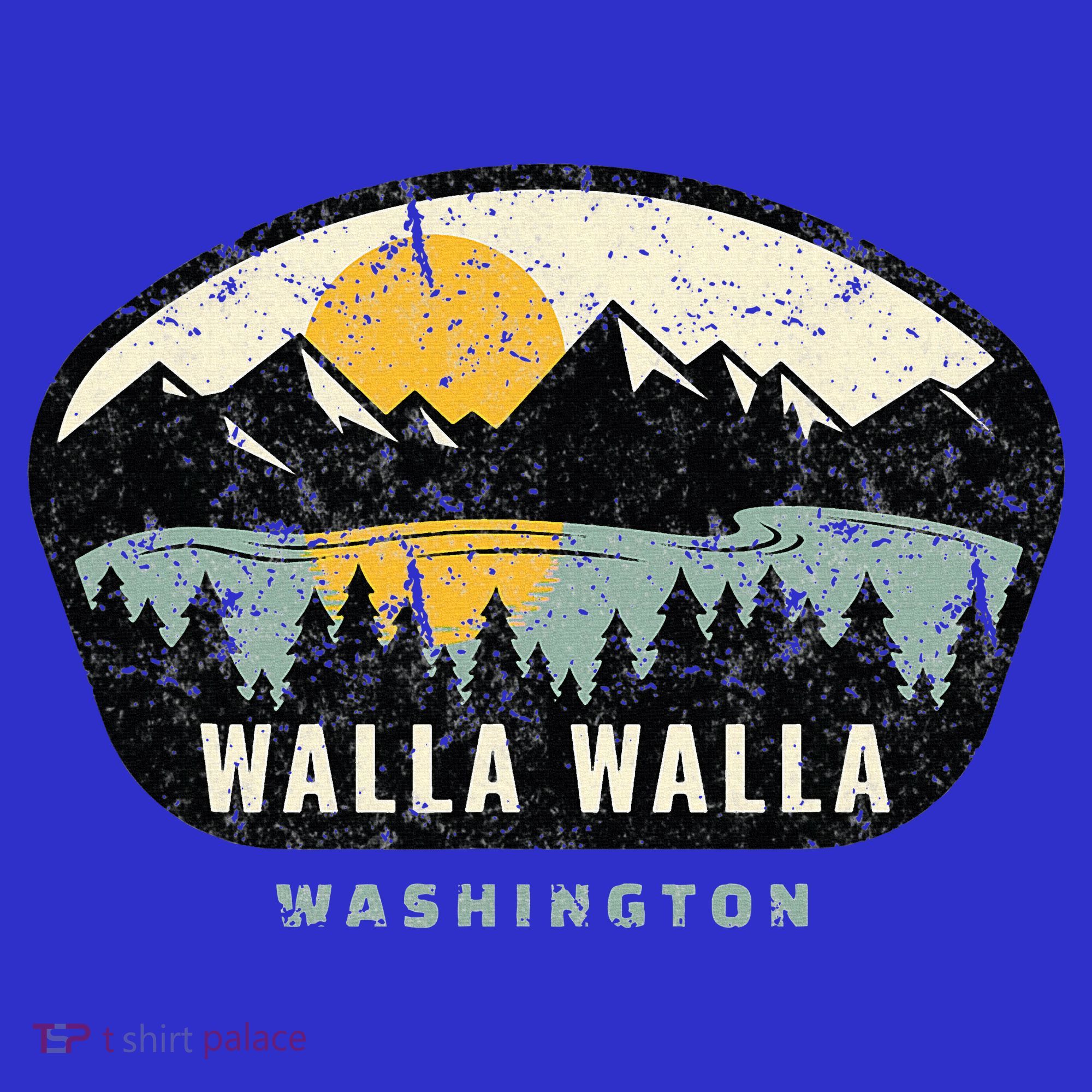 Walla Walla Washington W.A Vacation Souvenir Coaster