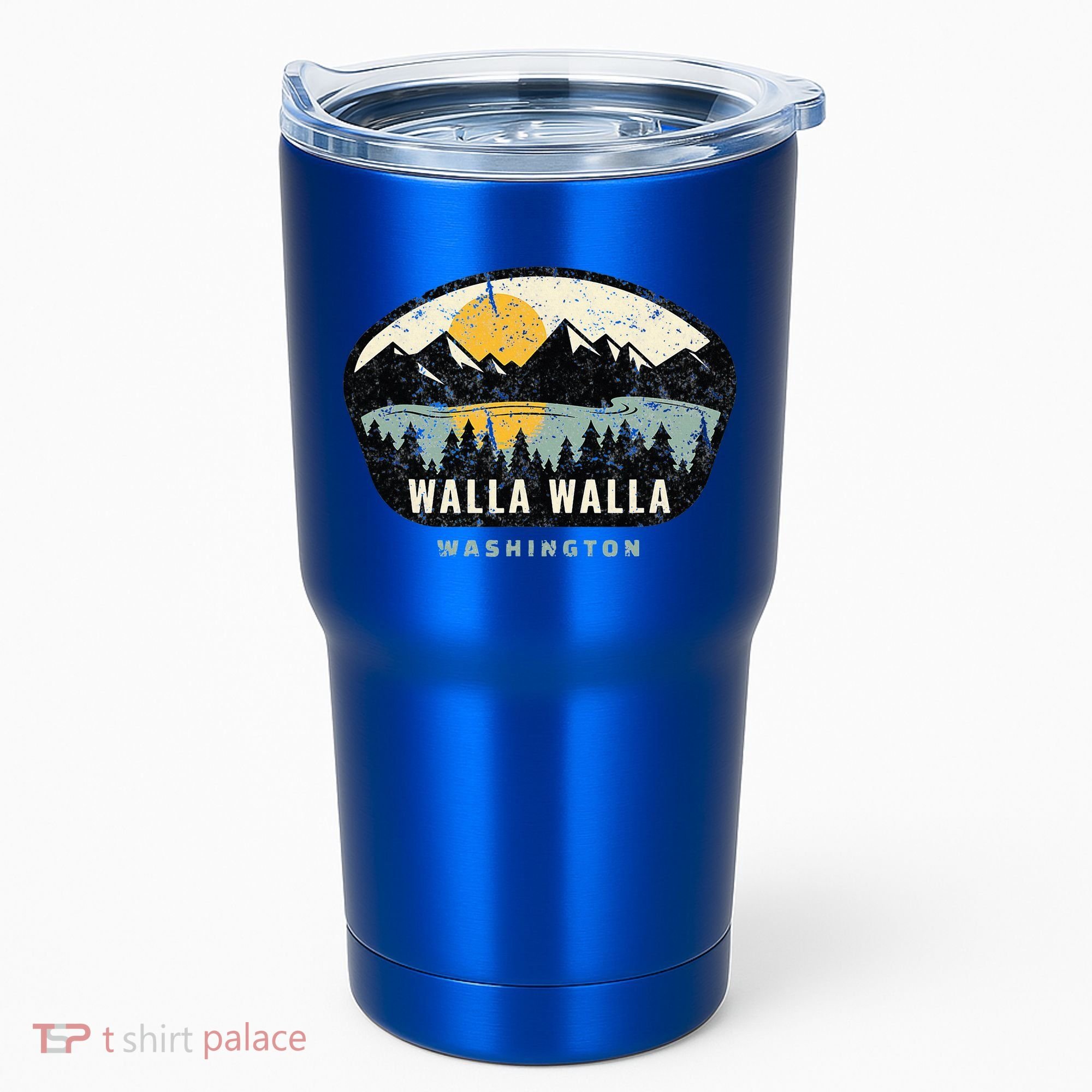 Walla Walla Washington W.A Vacation Souvenir Tumbler