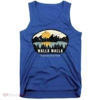 Walla Walla Washington W.A Vacation Souvenir Tank Top thumb 0