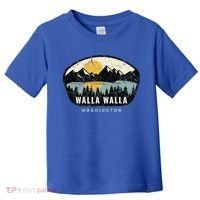 Walla Walla Washington W.A Vacation Souvenir Toddler T-Shirt thumb 0